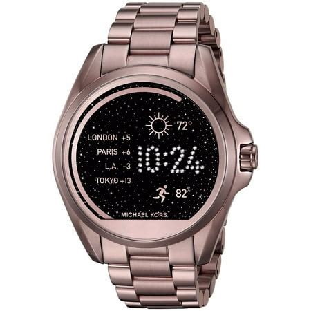 michael kors sable tone mkt5007 ladies smart watch|Access Bradshaw Smartwatch 44.5mm Stainless .